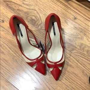 Zara pumps red #sexy